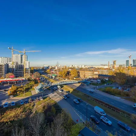 Apartment Sloneczny Z Pieknym Widokiem Klimatyzacja Renters Warsaw